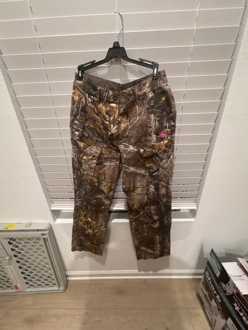 Game Winner Realtree Camo Cargo Pants Size S (4-6) Hunting Cotton